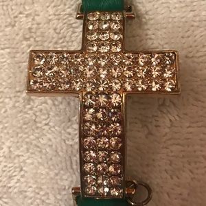 Natasha Couture Jewelry - Bling Cross Bracelet Natasha Couture Jewelry - Bling Cross Bracelet